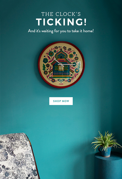 New Wall Clocks on Chumbak!