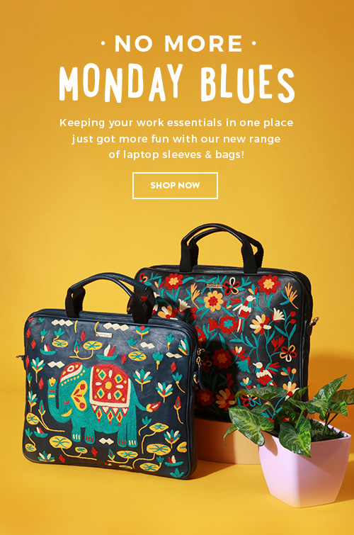 New Laptop Sleeves & Bags on Chumbak