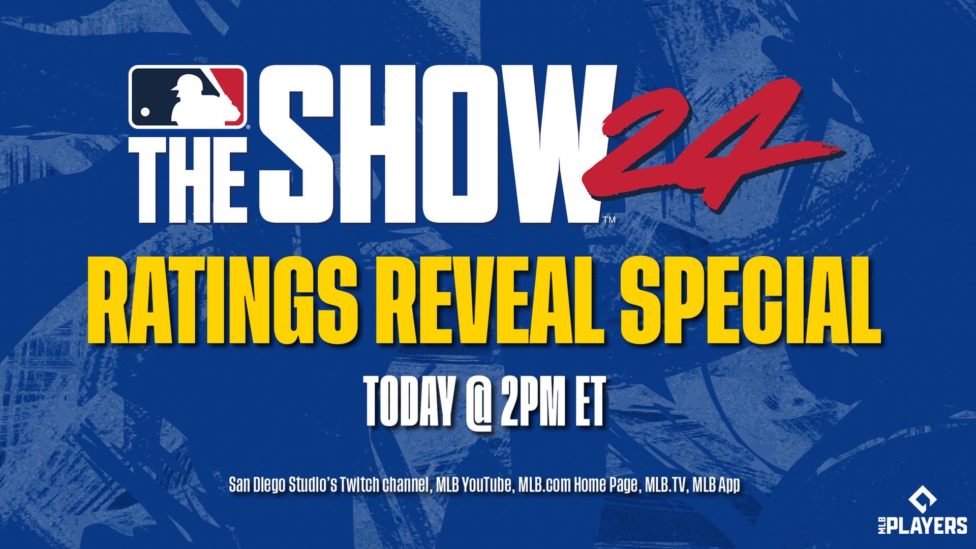 MLB The Show 24 Ratings Reveal Special