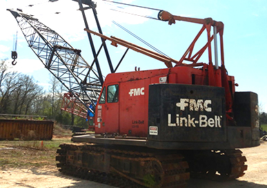 Link Belt LS-118 crane